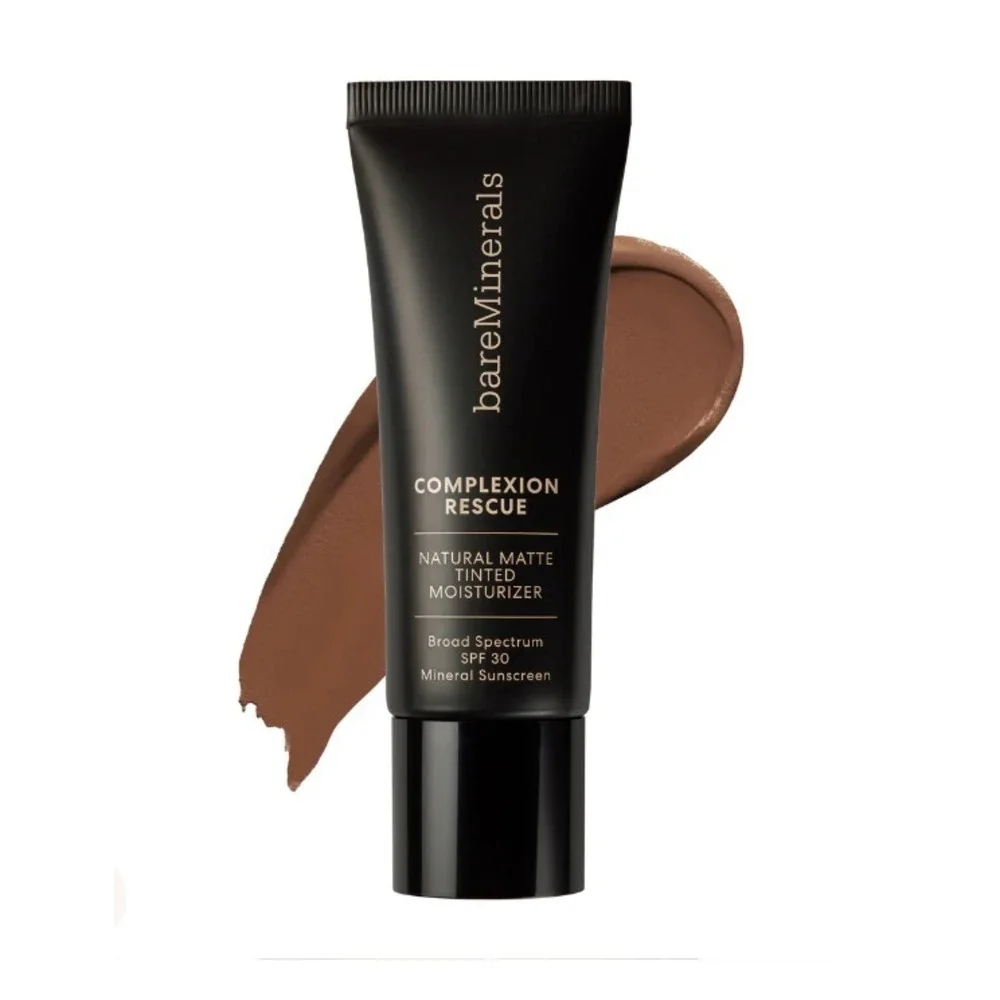 BareMinerals Complexion Rescue Matte Tinted Moisturizer SPF 30 Tan Amber 07 NEW
